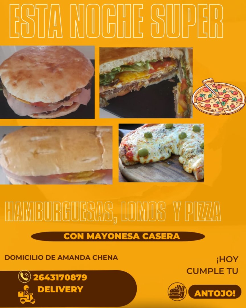 Amanda Chena – Comidas Caseras y Delivery